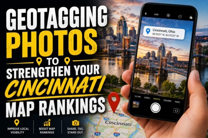 Geotagging Photos to Strengthen Your Cincinnati Map Rankings